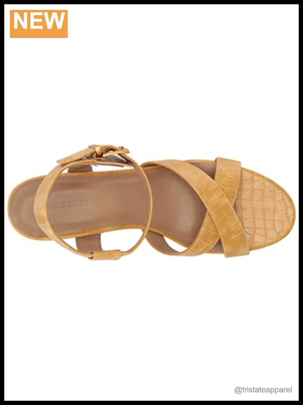 Aerosoles Warner Wedge Sandals Faux Leather Ankle Strap Open Toe Slip Resistant